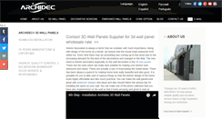 Desktop Screenshot of 3dwallpanelscn.com